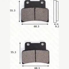 disc brake pad MCB 785 SV homologated