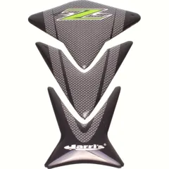 Tankprotektor - für: Kawasaki - grün-carbon-schwarz