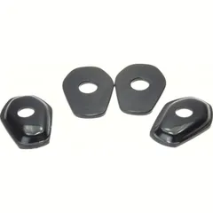 SHIN YO mounting plates INDY SPACER ISS2 for mini-winker for Suzuki, black, Set, SV 650/SV 1000, ab 03, GSXR 600/750/1000, ab 02