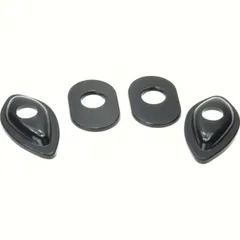 SHIN YO mounting plates INDY SPACER for mini-winker for Honda, black, Set