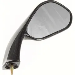 Mirror carbon right M6 right-threaded (single)