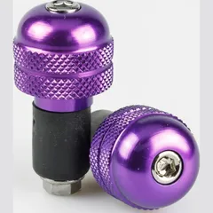 handlebar weights Purplish red (Set)