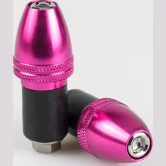 handlebar weights pink (Set) for 22mm handlebar