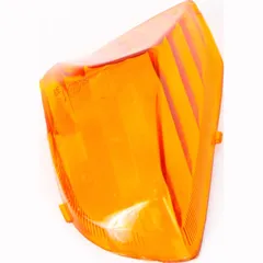 turn signal lens rear right, orange E-marked