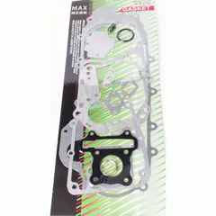 engine gasket set for 12" wheel, 729mm drive belt for GY6 50cc (short engine)