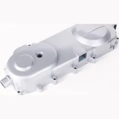 crankcase cover for 12" wheel, 729mm drive belt - silver for GY6 50cc