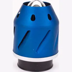 air filter Grenade blue straight version 35/48mm carb connection (adapter)