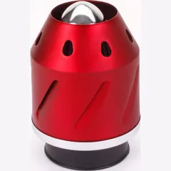 air filter Grenade red straight version 35/48mm carb connection (adapter)