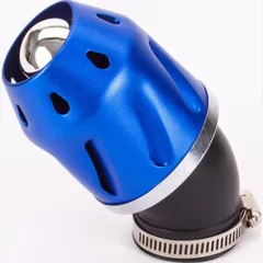 air filter Grenade blue bent version 42mm carb connection