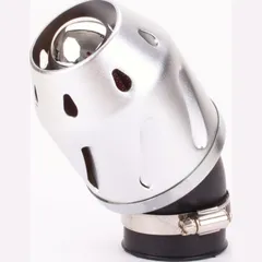 air filter Grenade silver bent version 42mm carb connection