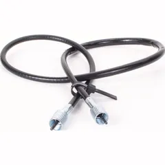 speedometer cable with cap nut - tetragonal drive / square-end on both sides - version A