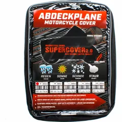 Motorrad Abdeckplane/Faltgarage -250ccm Gr. S - L203 x B83 x H119cm