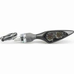Blinkleuchte, Blinklicht micro Rhombus Dark schwarz FL/RR