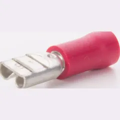 Recaptacle wire cross section 0,5-1,5mm², length: 19,2 mm, partial isolation, 100 pieces