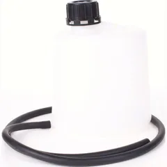 Benzinflaschen Set mit Haken und Absperrhahn aus Metall, Kapazität (1,5 L)