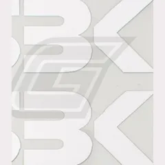 sticker silver foil SBK 12cm (2pc.)