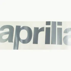 Sticker for: Aprilia silver