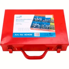 Hexagon nuts self-locking Metallk. 340 pcs