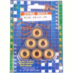 20 Gr. Carbon roller kit 20x14,5 - MC20-20145-200