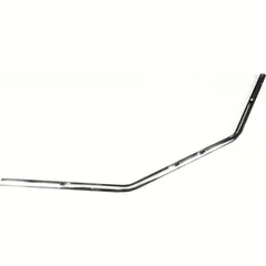900mm / 1" - 25,4mm steel handlebar chrome with drillings for cables MCL 120 CKB