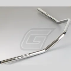900mm / 1" - 25,4mm steel handlebar chrome with notches for cables MCL 135 CKK