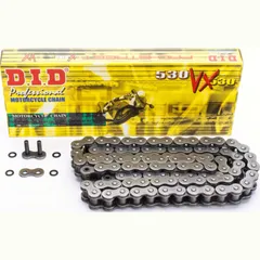 chain X-ring reinforcedVX Black, 530, 94 with rivet lock / usable up to 110kW (150HP) / up to 1000cc