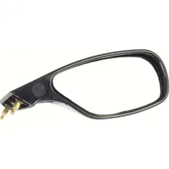 Rear view mirror left black (single)