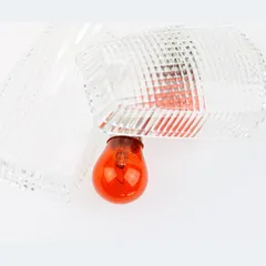 Blinkerglas KLAR/BIRNE ORANGE, PAAR Vergl. Nr. 51L-83342-01, E-GEPR.