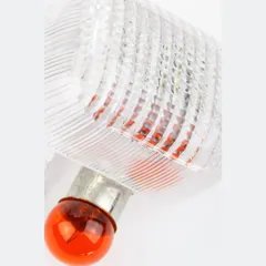 Blinkerglas KLAR/BIRNE ORANGE, PAAR für: DUCATI/ TRIUMPH/ KTM, E-GEPR