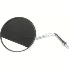 mirror left chrome M10 right hand thread (single) short arm