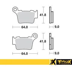 Bremsbeläge for KTM125/150/200/250/300/350/450/525/530 35500195