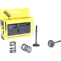 steel exhaust valve/spring kit for RM-Z450 '05-06