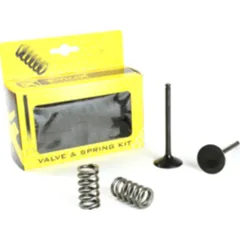 steel exhaust valve/spring kit for YZ450F '14-15
