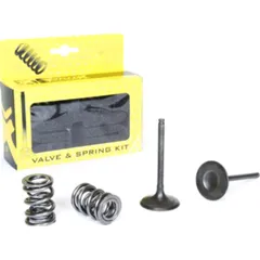 steel intake valve/spring kit for KX450F '09-18