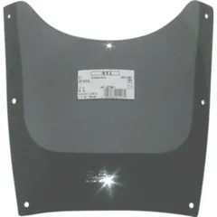 Spoilerscheibe klar 280x345mm mit ABE