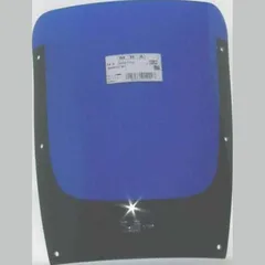 Touringscheibe schwarz 425x345mm mit ABE