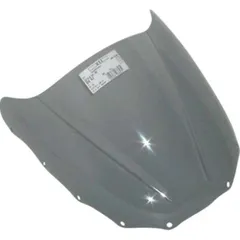 Racing screen clear 380x435mm with ABE
