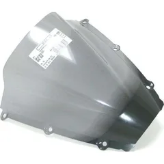 Racing windscreen smoke grey 330x320mm with ABE