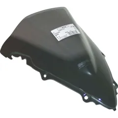 Racing windscreen smoke grey 350x370mm with ABE