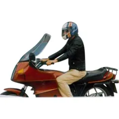 Touring screen Arizona smoke grey 620x630mm with ABE