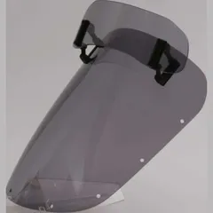Variotouringscreen smoke grey 410x330mm with ABE