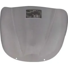 Racing windscreen clear 320x400mm with ABE