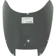Spoilerscheibe schwarz 375x410mm mit ABE
