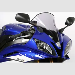 Racing windscreen black 355x340mm with ABE