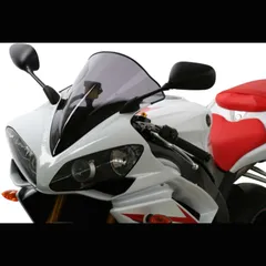 Racing windscreen smoke grey 475x390mm with ABE