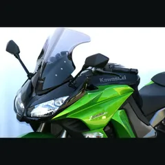 Racing windscreen smoke grey 430mm with ABE