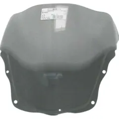 Racing windscreen black 400x430mm with ABE