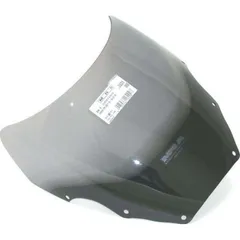Spoiler screen smoke grey 330x420mm with ABE