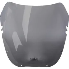 Racing windscreen smoke grey 330x420mm with ABE