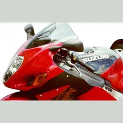 Racing windscreen smoke grey 410x440mm with ABE